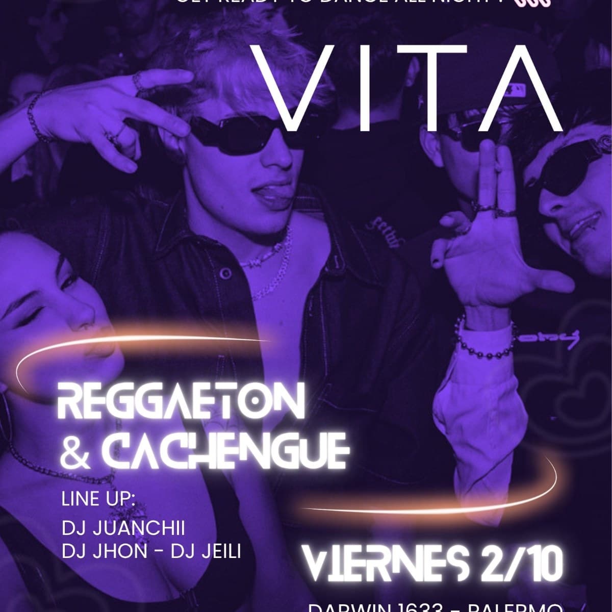 Portada de Viernes 2/10 - VITA - Reggaeton & Cachengue