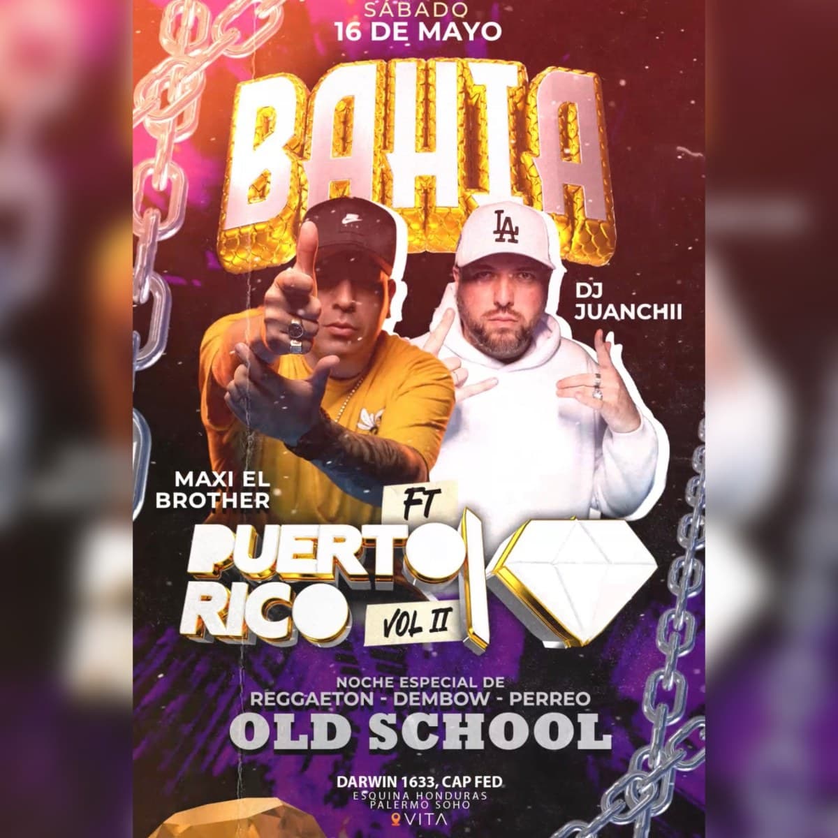 Portada de 16/5 BAHIA Reggaeton by VITA