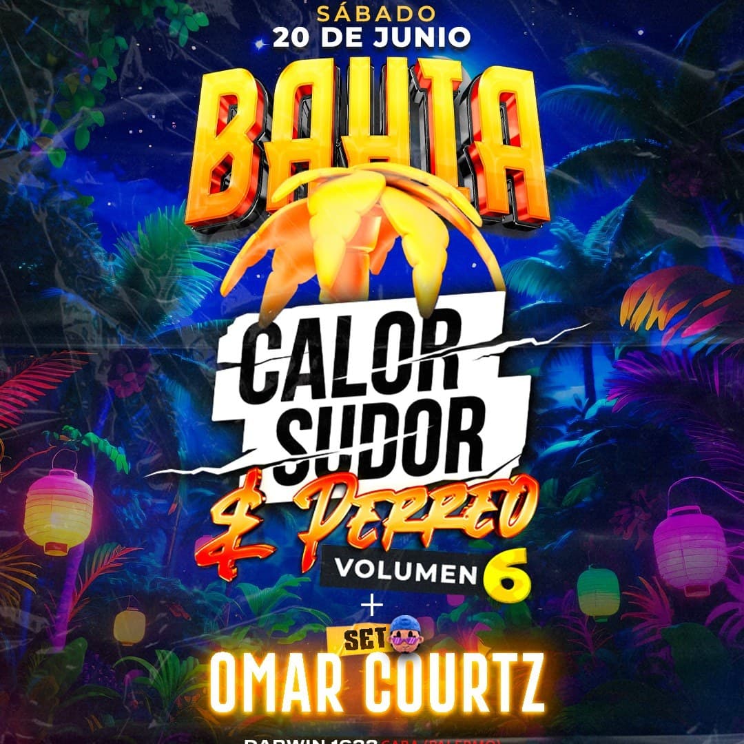 Portada de Sábado 20/6 - BAHIA Reggaeton by VITA