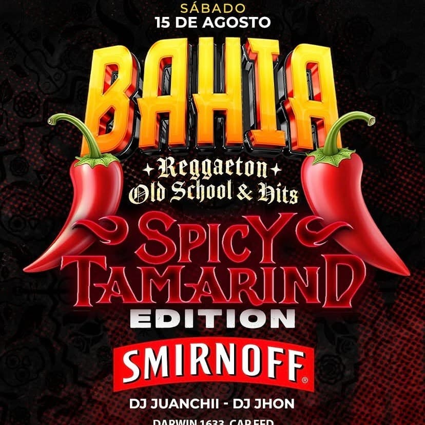 Portada de Sábado 15/8 - BAHIA Reggaeton