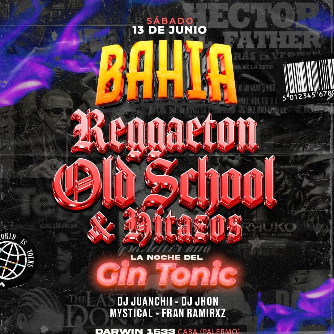 Portada de Sábado 13/6 - BAHIA Reggaeton by VITA